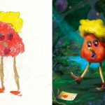 Artists-Recreate-Kids-Monster-Doodles-In-Their-Unique-Styles-2017-5a4f3b0843ae9__880