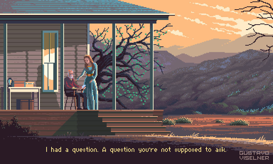 Pixel Artist Made Game Scenes Based On Popular Tv Series And Movies
