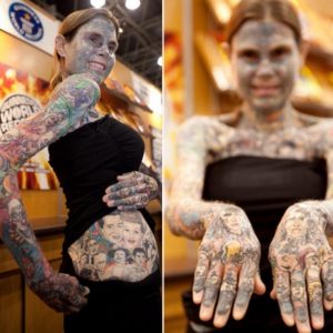 Julia-Gnuse-Most-tattooed-woman-on-earth