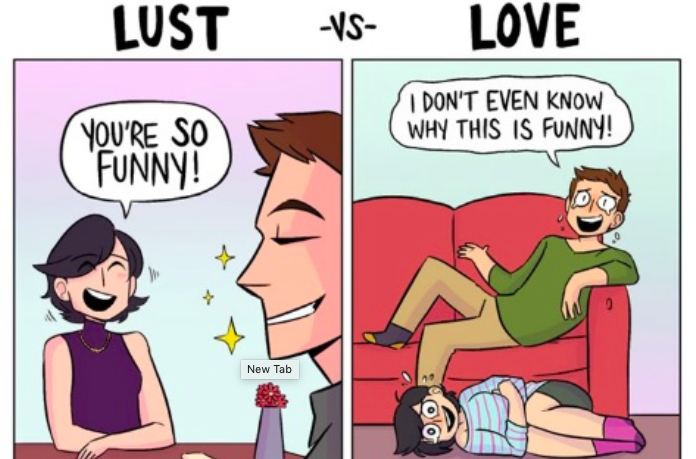 difference between love and lust 