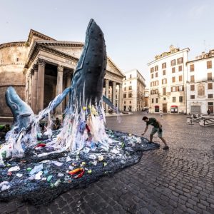 No Plastic Action in RomeGREENPEACE IN AZIONE A ROMA, «LA PLASTICA USA E GETTA DI COCA COLA, SAN BENEDETTO, FERRERO, NESTLÉ, HARIBO E UNILEVER INQUINA I MARI ITALIANI»