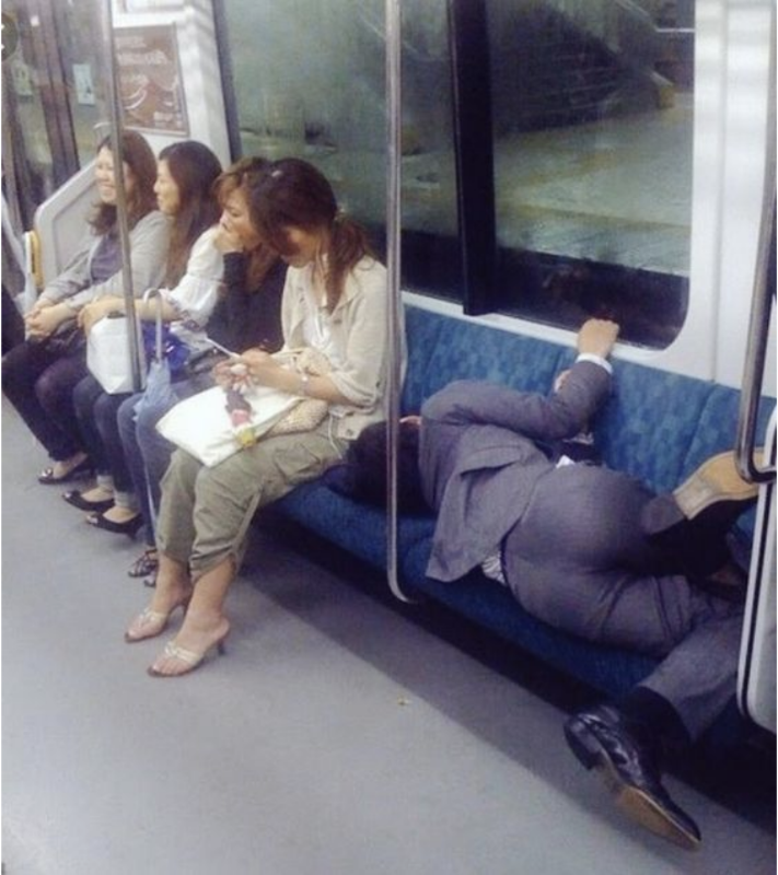 strangest people on subway