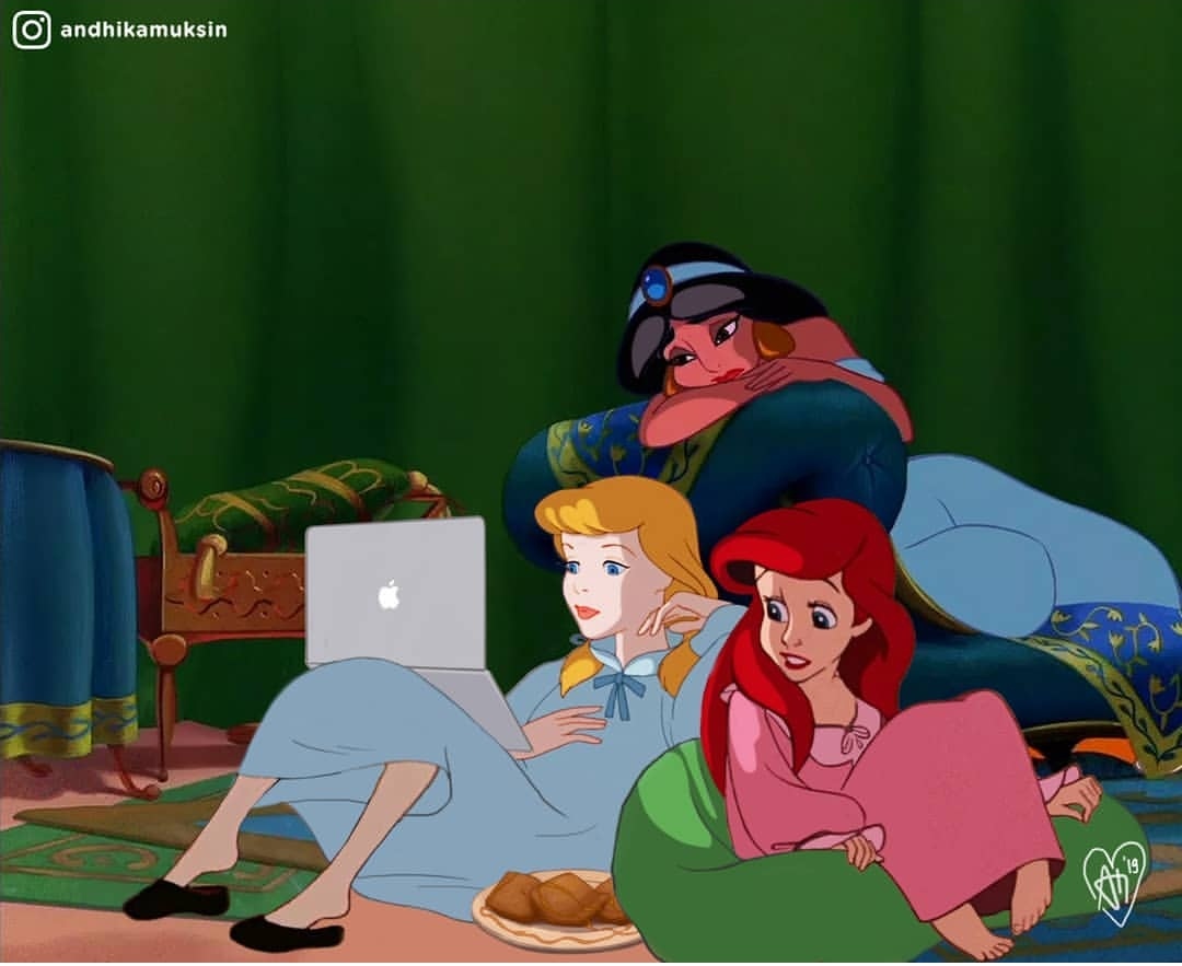 Disney princesses in real life
