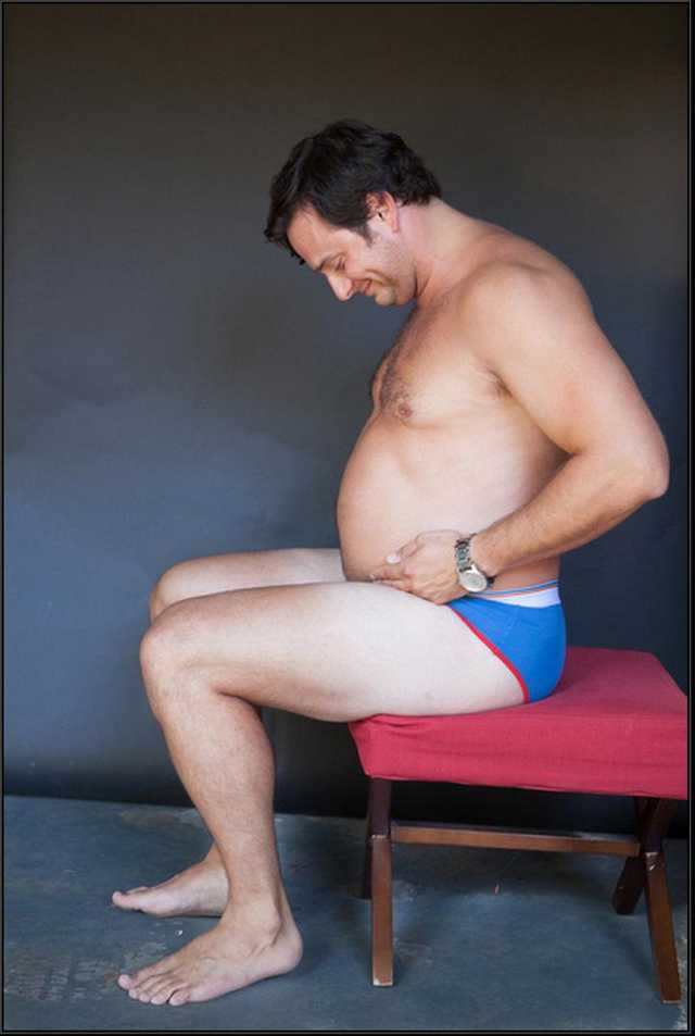 maternity photoshoot by dad