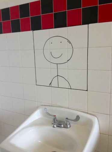 Hilarious bathroom mirror designs