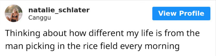 Instagram model making fun of rice workers