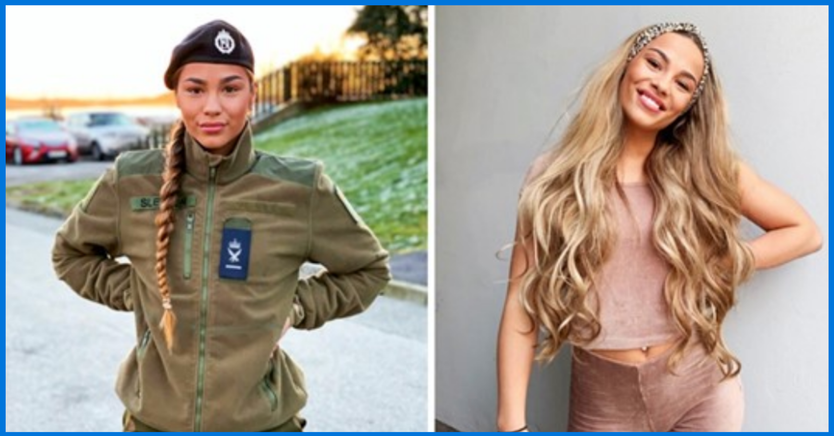 female soldiers who are stunning