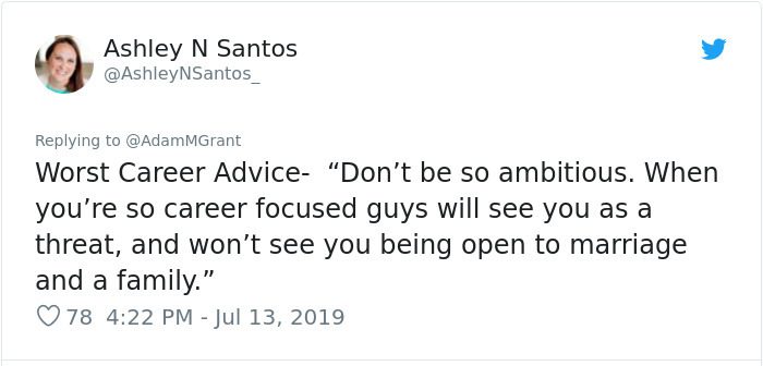 worst career advice