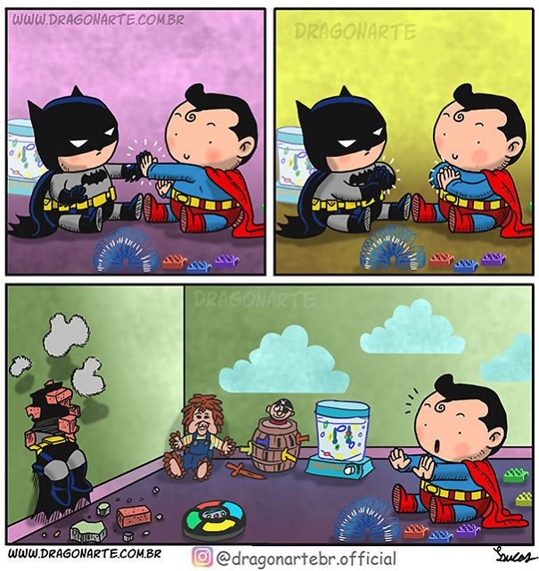 superheroes as kids