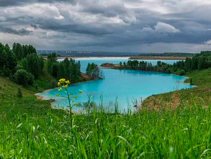 Toxic Lake In Russia