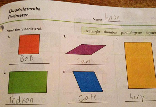 Kids Give Hilarious Answers In Exams That Are Absolutely Genius!