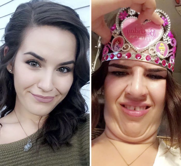 pretty vs crazy photos